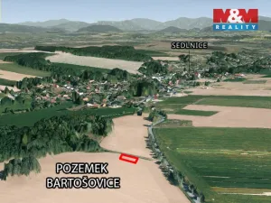 Prodej pole, Bartošovice, 1134 m2