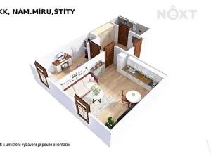 Prodej rodinného domu, Štíty, nám. Míru, 267 m2