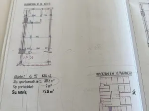 Prodej bytu 1+kk, Rruga Wiena, Golem, Albánie, 37 m2