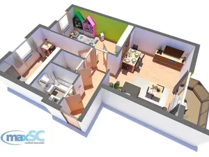 Prodej bytu 2+1, Sezemice, Spojovací, 58 m2