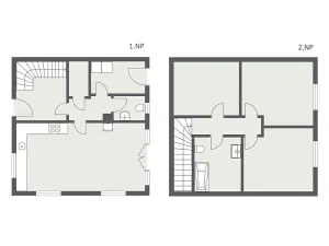 Prodej rodinného domu, Vysoký Újezd, U Vršku, 98 m2