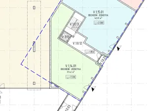 Pronájem obchodního prostoru, Brno, Veveří, 114 m2