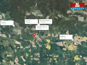 Prodej louky, Březí, 4441 m2