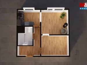 Pronájem bytu 2+1, Liberec - Liberec VI-Rochlice, Pastelová, 38 m2