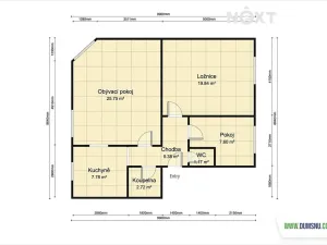 Pronájem bytu 3+1, Šumperk, Vančurova, 71 m2