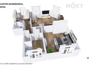 Pronájem bytu 3+1, Šumperk, Vančurova, 71 m2