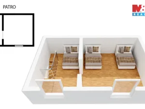 Prodej rodinného domu, Načeradec, Na Kačíně, 80 m2