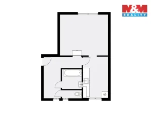 Pronájem bytu 1+1, Skuteč, Československé armády, 47 m2