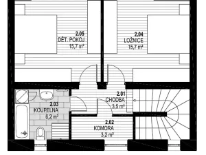 Prodej bytu 3+kk, Dolní Lánov, 92 m2