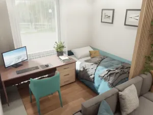 Prodej bytu 1+kk, České Budějovice, Plukovníka Malého, 46 m2