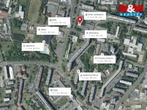 Pronájem bytu 1+1, Most, Růžová, 36 m2