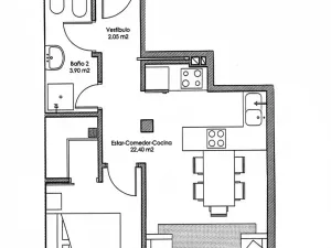 Prodej bytu 2+1, Murcia City, Španělsko, 52 m2