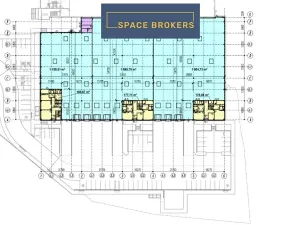 Pronájem skladu, Hostivice, Archeologická, 1600 m2