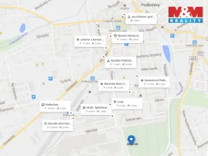 Prodej zahrady, Podbořany, 273 m2