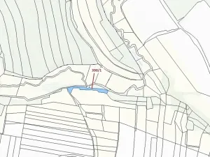 Dražba pozemku, Psárov, 2190 m2