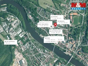 Pronájem rodinného domu, Týn nad Vltavou, Komzákova, 120 m2