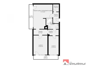 Prodej bytu 3+kk, Štětí, 80 m2