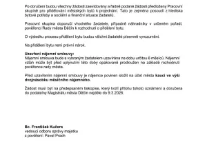 Pronájem bytu 1+1, Děčín, Dvořákova, 33 m2