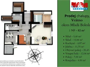 Prodej chalupy, Vrátno, 149 m2