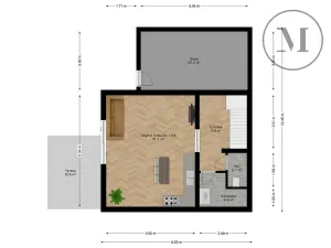 Prodej rodinného domu, Horní Planá, Jenišov, 147 m2