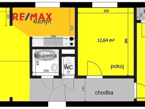 Pronájem bytu 3+1, Poděbrady, Dr. Horákové, 80 m2