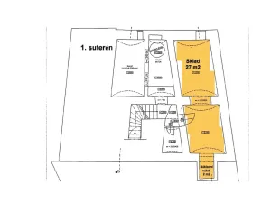 Pronájem výrobních prostor, Praha - Nusle, Mojmírova, 165 m2