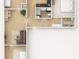 Prodej bytu 4+1, Kladno - Kročehlavy, Dánská, 70 m2