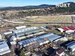 Prodej výrobních prostor, Kaplice, Pohorská, 3540 m2