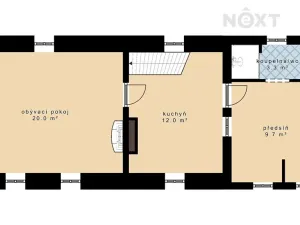 Prodej rodinného domu, Nové Hrady, 93 m2