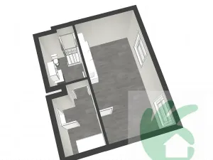 Prodej bytu 1+kk, Kralupy nad Vltavou, S. K. Neumanna, 38 m2