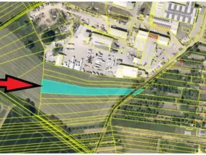 Prodej podílu komerčního pozemku, Kněžpole, 923 m2