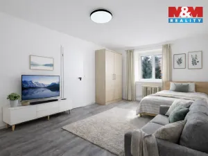 Pronájem bytu 1+1, Kladno, Sevastopolská, 32 m2