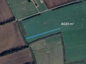 Prodej pole, Bánov, 4681 m2