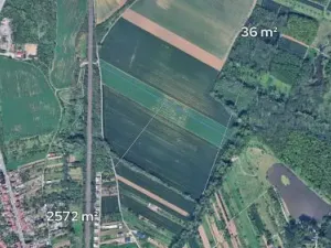 Prodej podílu pole, Rajhrad, 869 m2