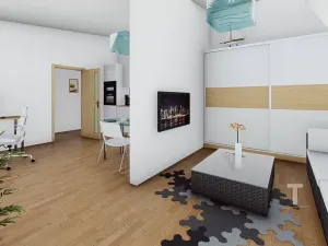 Prodej bytu 1+kk, Brno, Banskobystrická, 47 m2