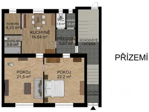 Prodej rodinného domu, Písek, Denisova, 160 m2