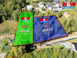 Prodej pozemku pro bydlení, Kraslice - Zelená Hora, 1954 m2