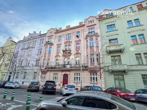 Prodej bytu 1+kk, Praha - Karlín, Březinova, 50 m2