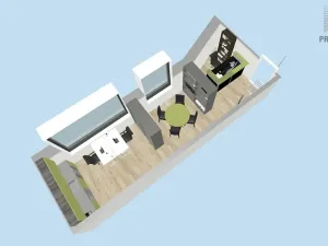 Pronájem kanceláře, Kuřim, Tyršova, 31 m2