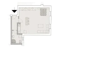 Pronájem bytu 1+kk, Praha - Nové Město, Lípová, 48 m2