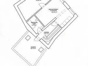 Pronájem bytu 2+kk, Kladno, Dr. Vrbenského, 48 m2
