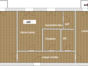 Prodej bytu 3+kk, Třebechovice pod Orebem - Nepasice, 73 m2