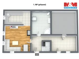 Prodej zemědělské usedlosti, Klášterec nad Ohří - Klášterecká Jeseň, 265 m2