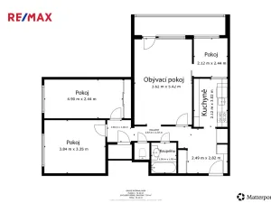 Prodej bytu 3+1, Kladno, Václava Rabase, 75 m2