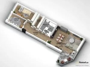 Prodej bytu 3+kk, Praha - Motol, Jeřabinová, 100 m2