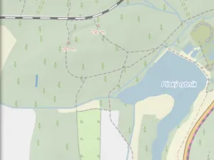 Prodej pozemku, Veliny, 180 m2