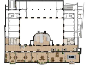 Pronájem kanceláře, Praha - Nové Město, Spálená, 538 m2