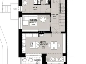 Prodej kanceláře, Brno, Obecní, 287 m2