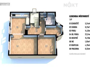 Prodej rodinného domu, Zaječí, Šakvická, 220 m2