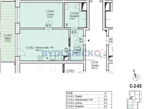 Prodej bytu 2+kk, Hluboká nad Vltavou, Masarykova, 54 m2